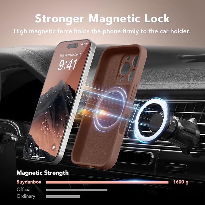 Magnetic for iPhone 16 Pro Case, Compatible