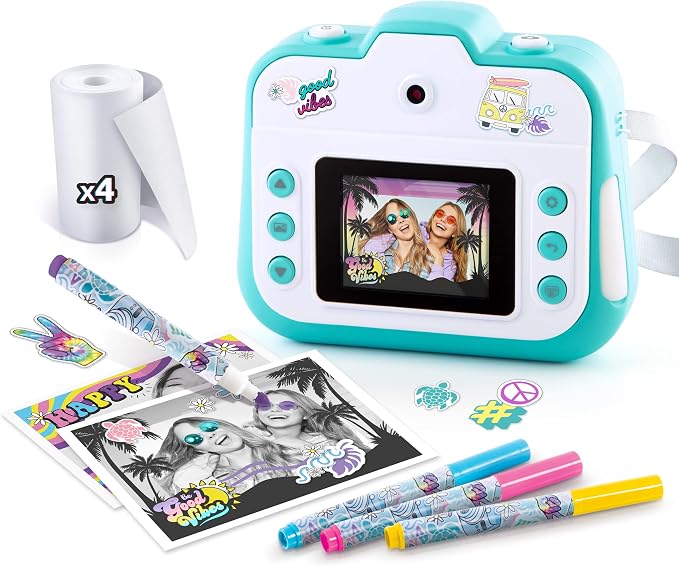 Canal Toys Photo Creator Instant Print Camera – Photo, Selfie and Video –