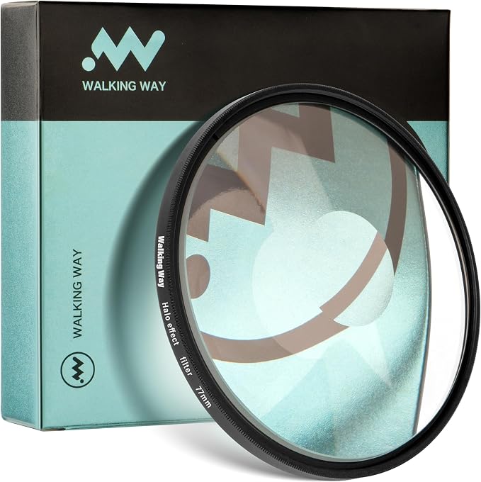 Walking Way 72MM Whirlpool Camera Effects Filter, Tunnel Vision Spiral Halo