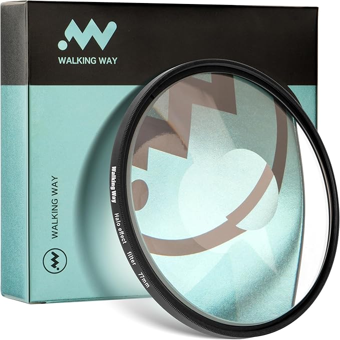 Walking Way 58MM Whirlpool Camera Effects Filter, Tunnel Vision Spiral Halo