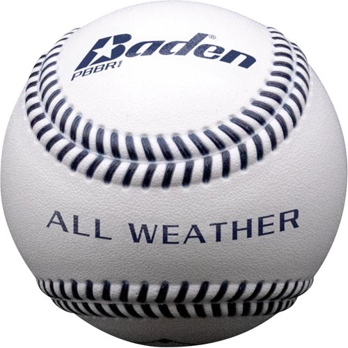 Baden | All-Weather Waterproof Practice Baseballs - Durable 1-Piece Design | One Dozen