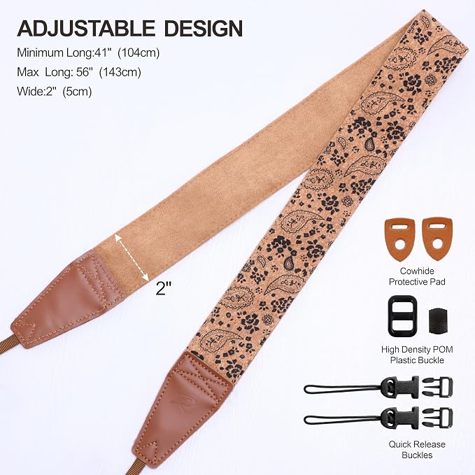 Padwa Lifestyle Cork Camera Strap