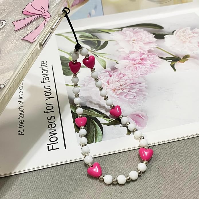 Phone Charm Strap Cute Phone Lanyard Wrist Strap Bracelet Accessories