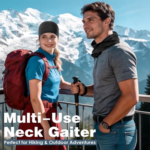 Achiou Neck Gaiter - UV Protection Face Cover Scarf for Men & Women | Soft, Windproof for Hiking & Cycling