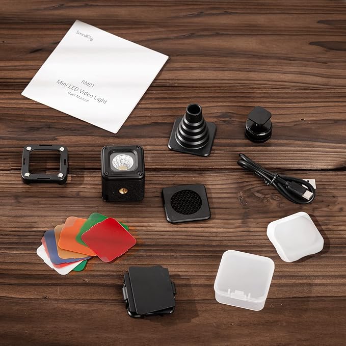 SmallRig RM01 Mini LED Video Light Waterproof Portable Lighting Kit