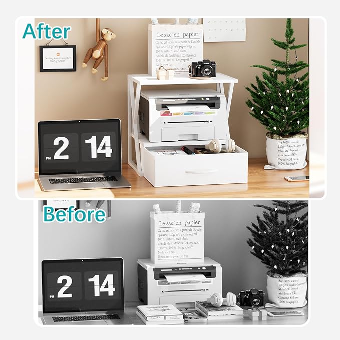 aboxoo Printer Stand for Desk