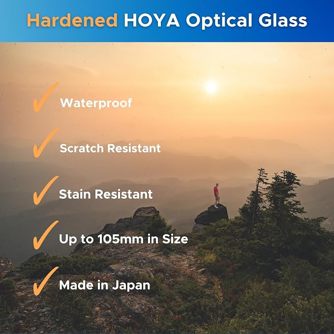 Hoya EVO Antistatic 82mm Filter — Premium Optical Glass w/ 16-Layer SMC Lens