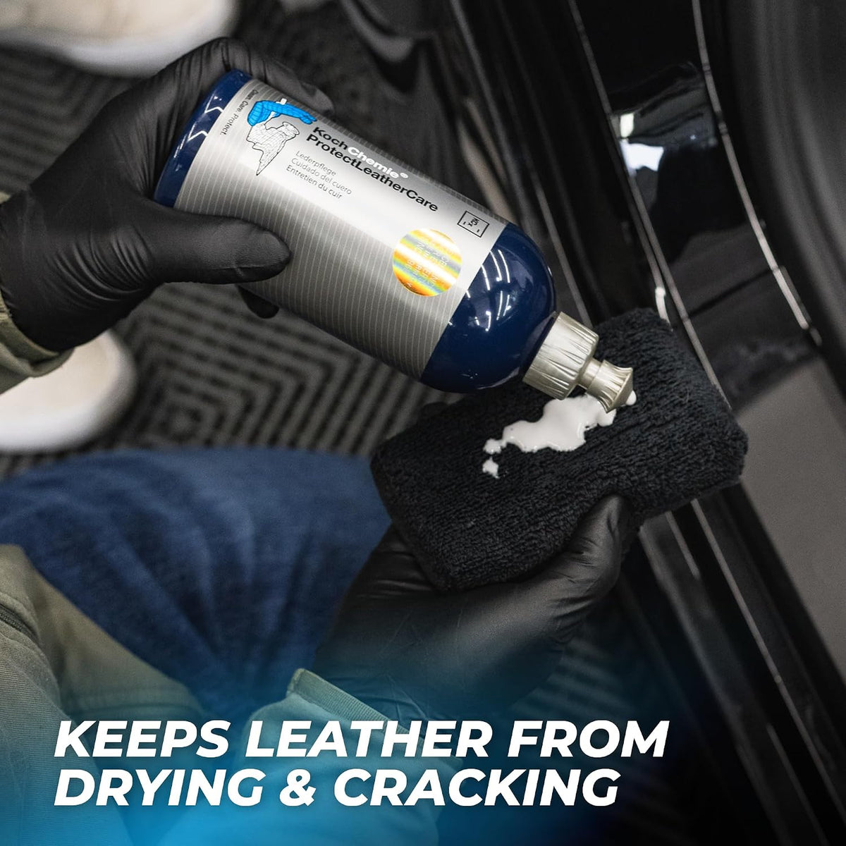 The Rag Company - Complete Leather &amp; Interior Car Cleaning Kit - Includes Glass and Interior Cleaners, Leather Care, Microfiber Towels, Brushes and Scrubbers, Cloths, Applicators - 33 Item Set