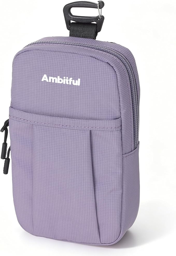 AMBITFUL Compact Sports Camera Bag, Shoulder Strap Storage Case, 3.94 x 1.57 x