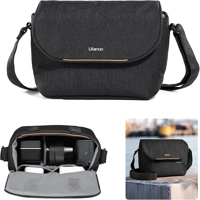 ULANZI Camera Bag, SLR/DSLR Camera Case Professional, Crossbody Photography
