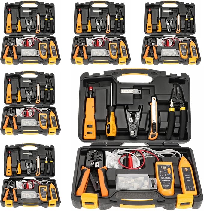 InstallerParts Network Repair Tool Kit 15 In 1 – Electronic Tool Set (6 Pack)