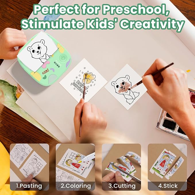 Mini Sticker Printer AHM2, Mini Thermal Printer