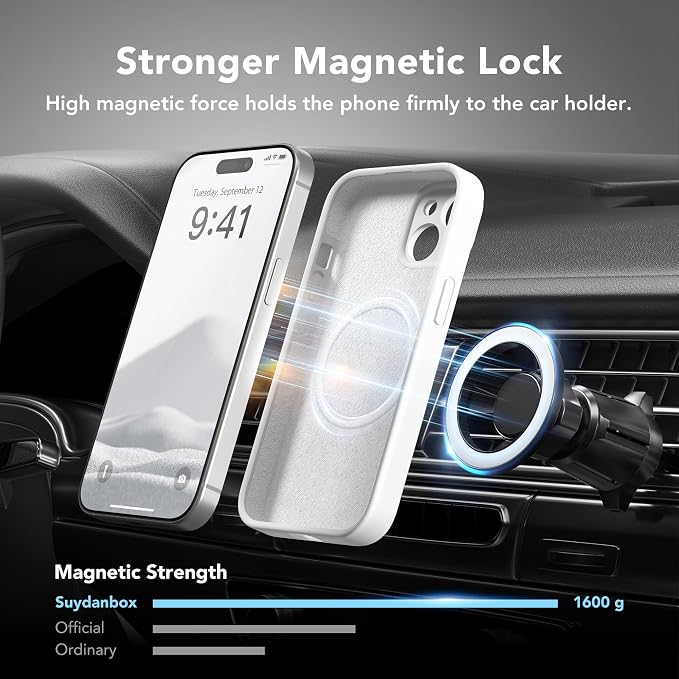 Magnetic for iPhone 15 Case, Compatible