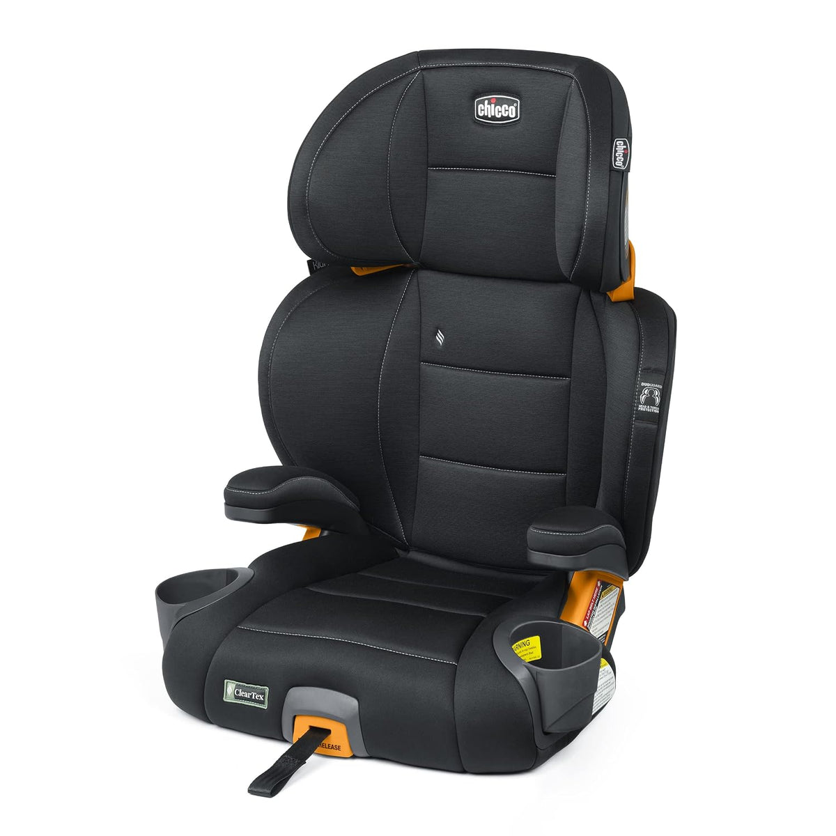 Chicco KidFit ClearTex Plus 2-in-1 Belt-Positioning Booster Car Seat