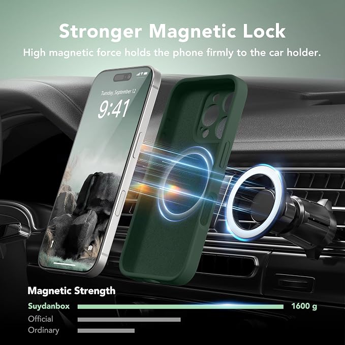 Magnetic for iPhone 16 Pro Max Case, Compatible