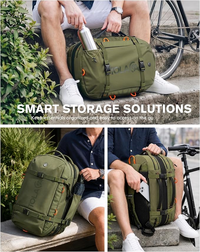 Tolaccea Travel Laptop Backpack