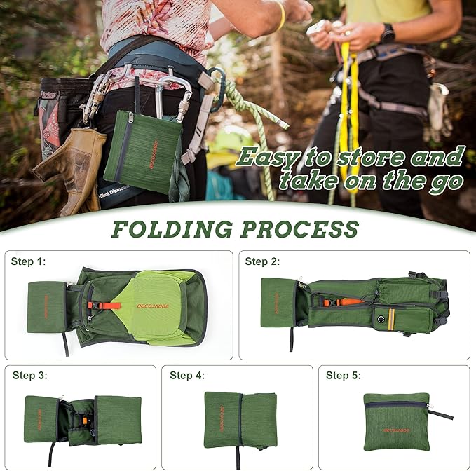 BECOJADDE 20L Small Hiking Backpack