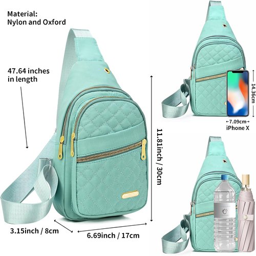 Aisijimo Small Sling Bag - Casual Crossbody Backpack for Men & Women | Compact & Stylish Design