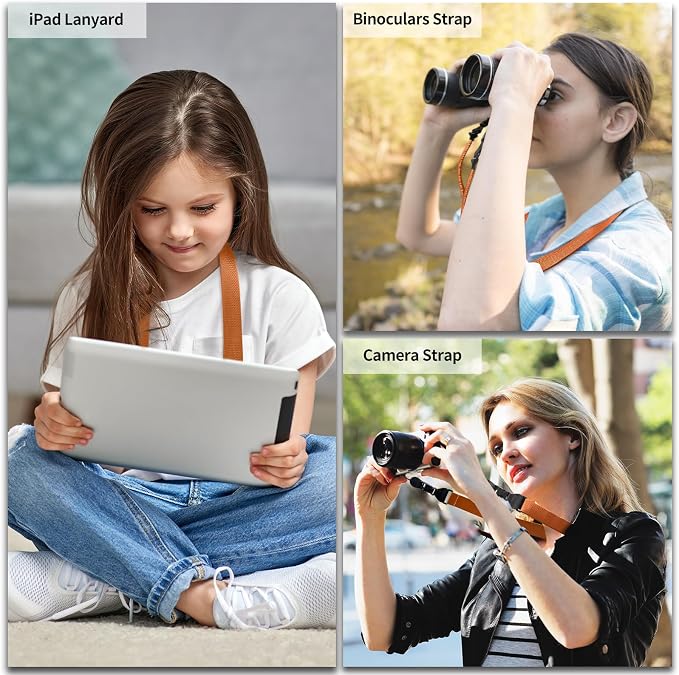FIEIL Adjustable Shoulder Strap, Nylon Camera Strap, Comfortable Neck Strap