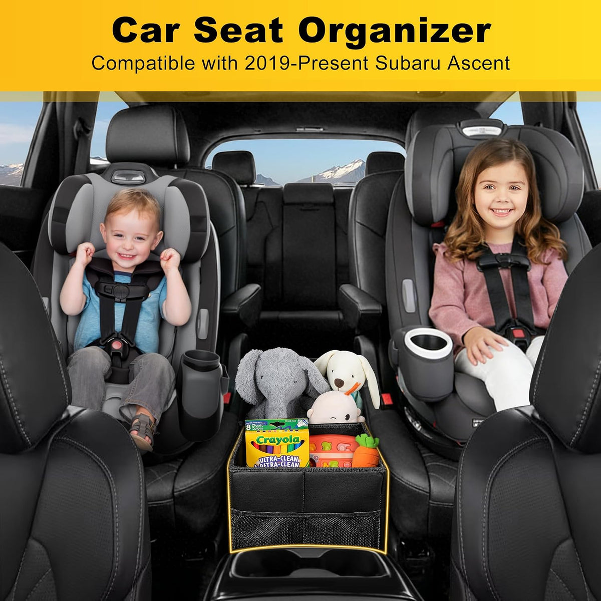 TTX LIGHTING Car Seat Organizer Fit for Kia Telluride 2020-2025 2026