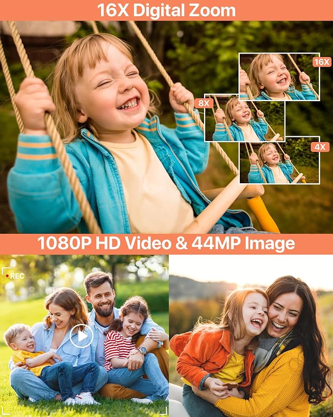 Digital Camera, Latest FHD 1080P Digital Camera