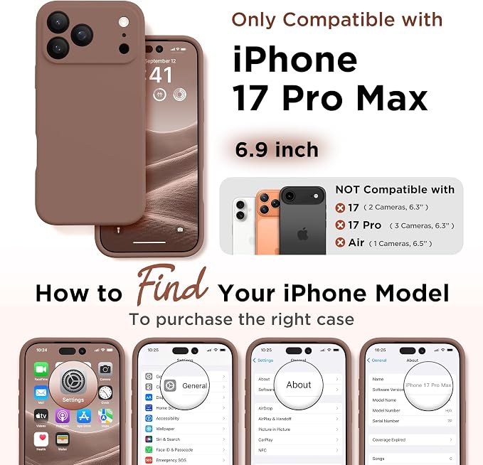 GolbinBox Magnetic for iPhone 17 Pro Max Case, Compatible