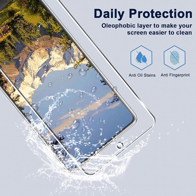 Galaxy S20 FE 5G Screen Protector + Camera Lens Protector, HD Tempered Glass