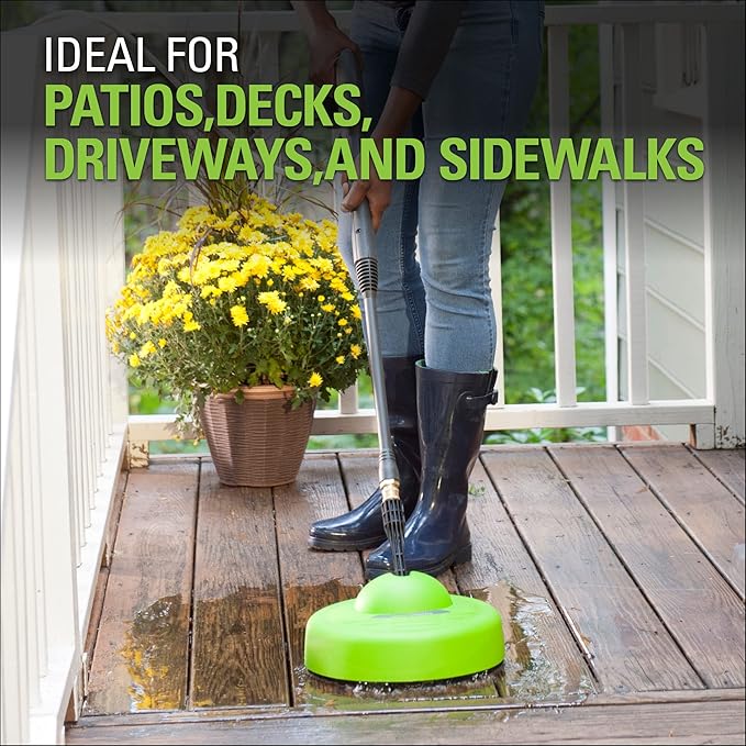 Greenworks 11" Surface Cleaner Universal Pressure Washer Attachment