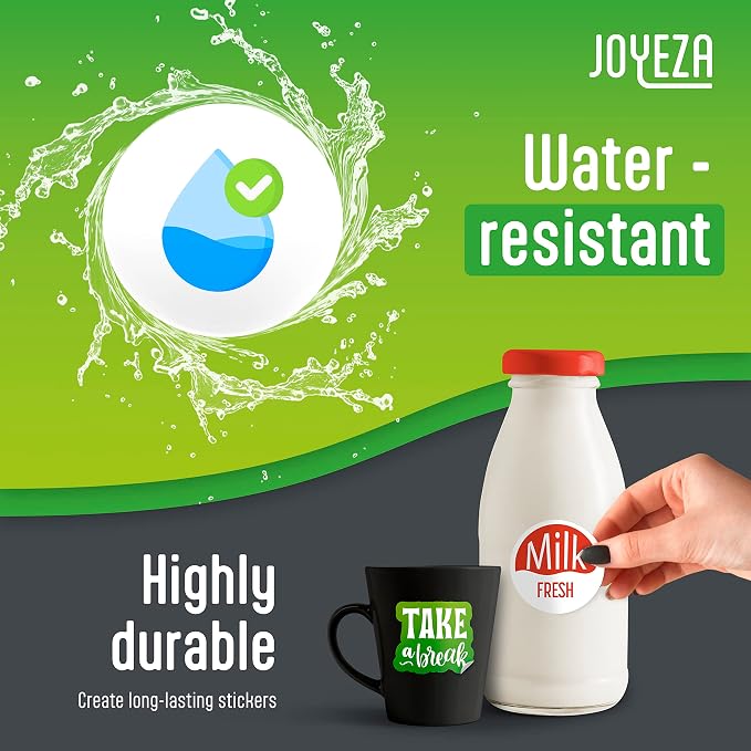 JOYEZA Premium Printable Vinyl Sticker Paper