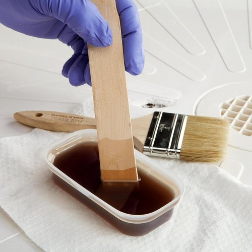 Fiberglass Resin Repair Kit - All-in-One 1/2 Pint Set with Resin, Hardener, Cloth & Tools for Automotive, Marine & Home Use