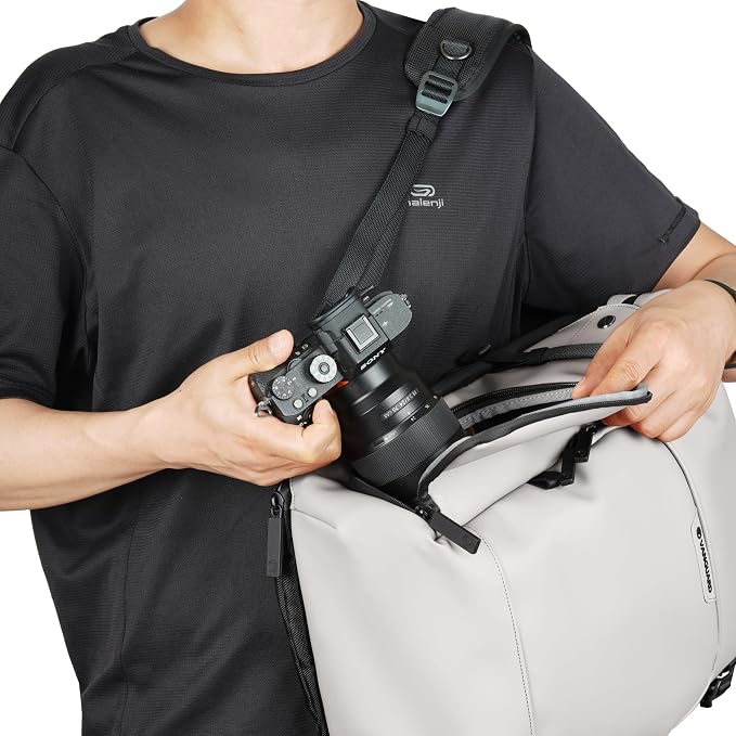 VANGUARD VEO Lite B20L Camera & Everyday Backpack – Fits Full-Frame Camera
