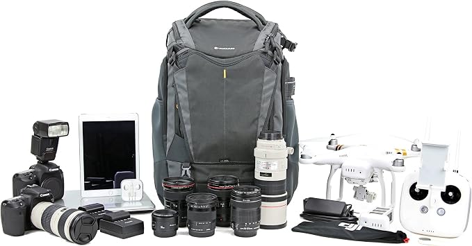VANGUARD Alta Sky 53 Versatile DSLR Camera And Drone Backpack, 34L Capacity