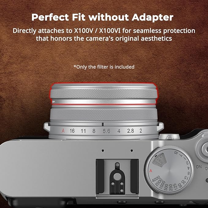 SmallRig UV Filter for FUJIFILM X100VI / X100V, 99% Light Transmittance