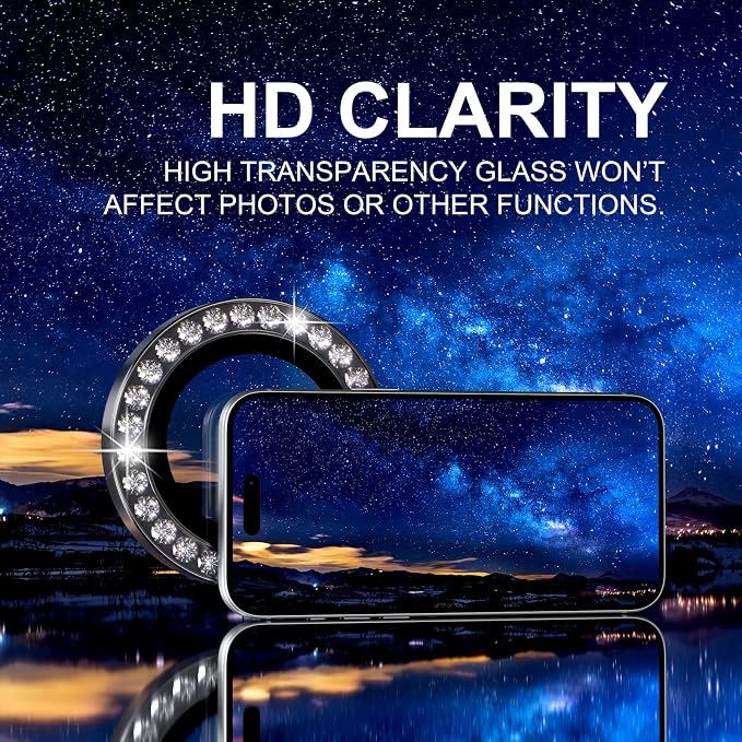 Choiche Compatible for iPhone 17 Pro/iPhone 17 Pro Max Camera Lens Protector