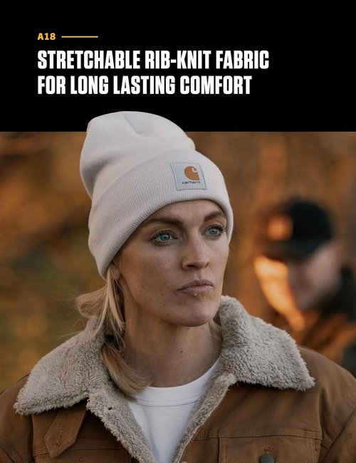 Carhartt Men's Knit Cuffed Beanie - Warm, Stylish Winter Hat | Versatile Colors Available
