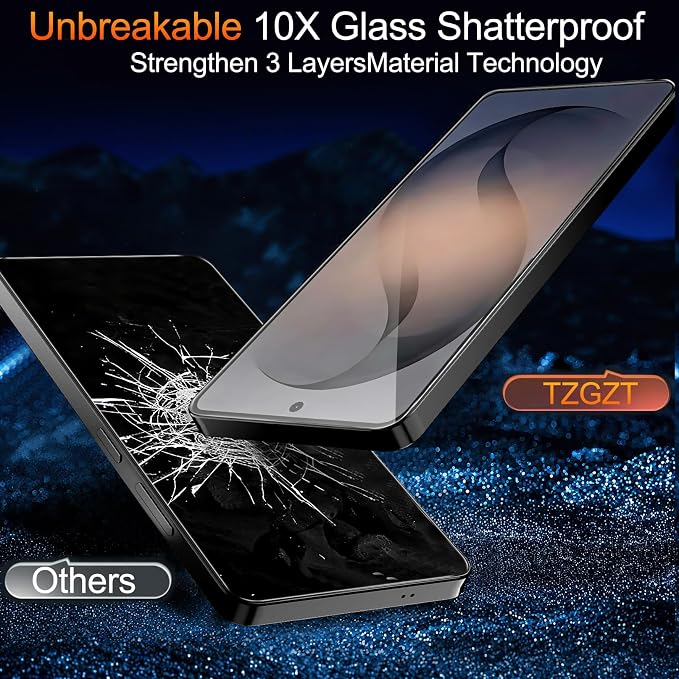 TZGZT 3 Pack Screen Protector for Samsung Galaxy S26 Ultra, 9H Tempered Glass