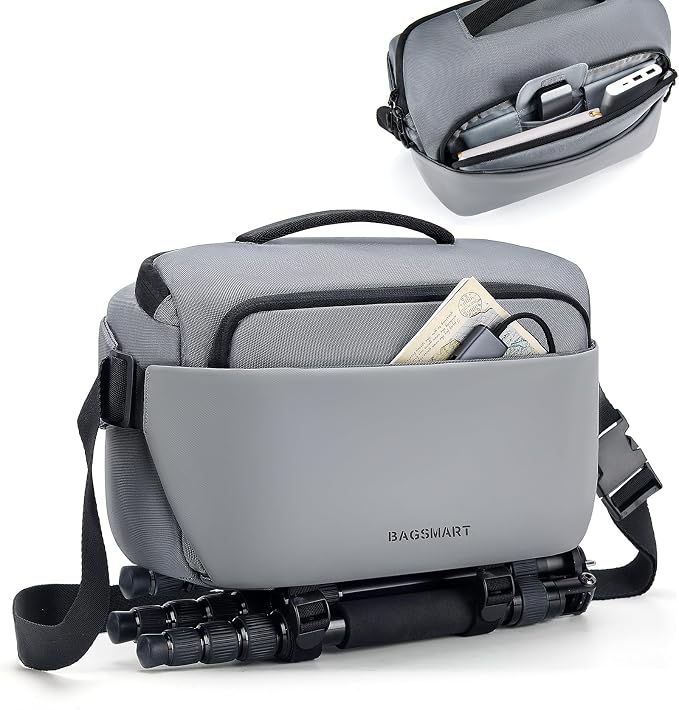 BAGSMART Camera Sling Bag, Small Camera Bags
