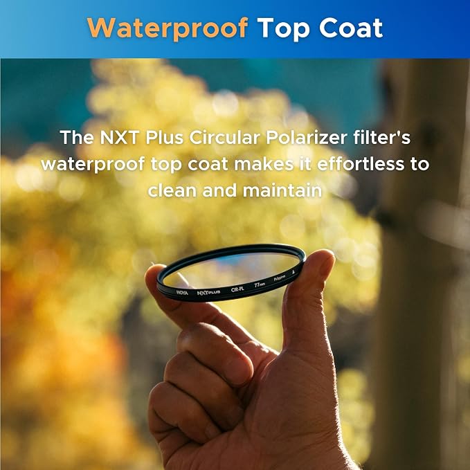 Hoya NXT Plus 52mm Polarizing Filter — Circular Polarizer