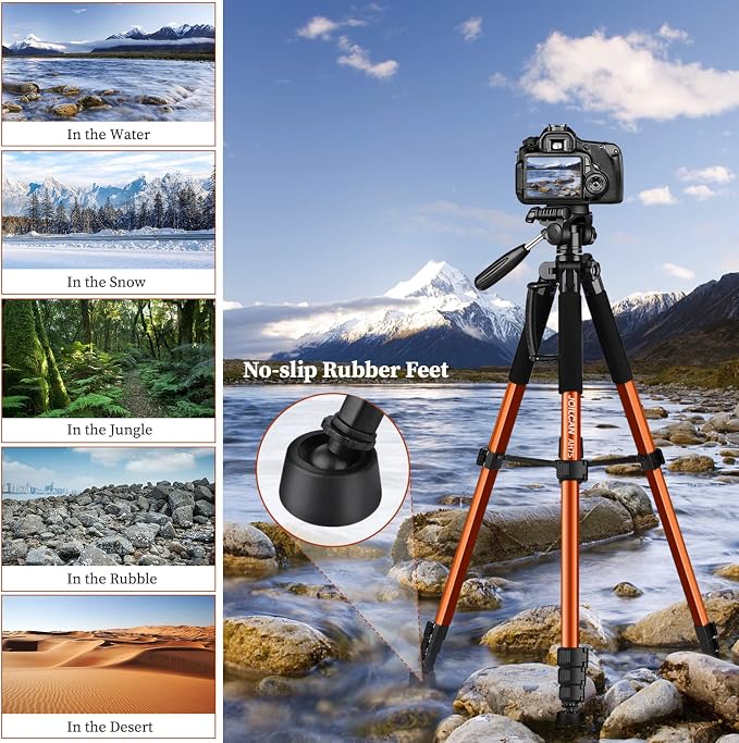 JOILCAN Tripod Camera Tripods, Heavy Duty Tall Cameras Tripod Stand,