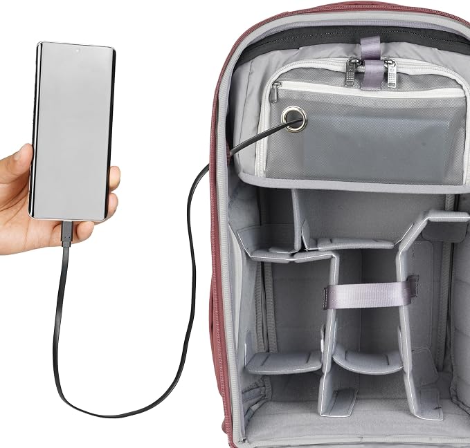 VANGUARD VEO Metro B30L Camera & Everyday Backpack – Fits 70–200mm Attached