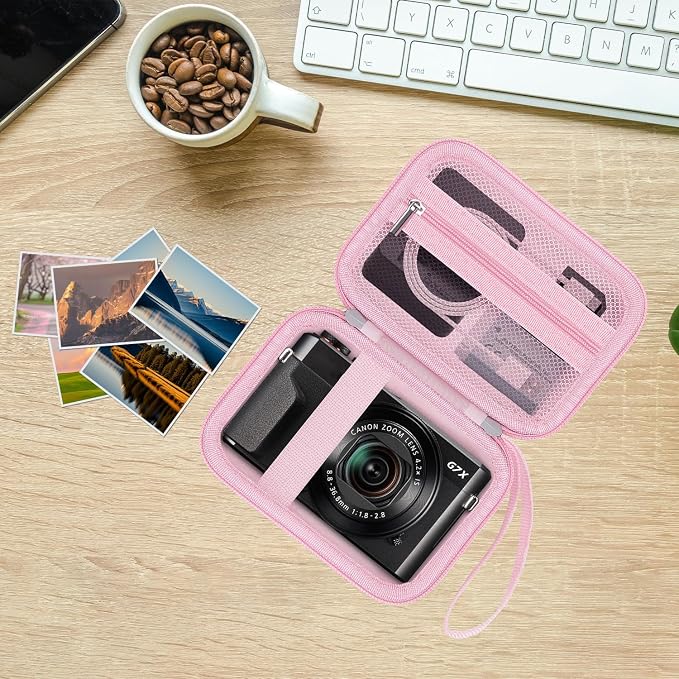 Camera Case for Canon PowerShot G7X Mark III/ G7 X Mark II/ SX740 hs Digital