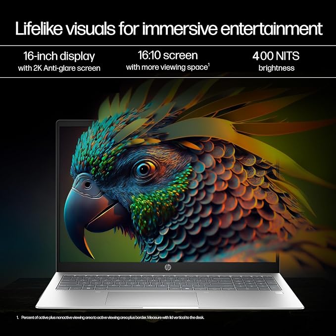 HP EliteBook 6 G1i Laptop Computer, Ultra 7 255U, 16GB DDR5, 512GB SSD | Idea for Business Daily Work, Lifetime Office 365, Backlit Keyboard, Thunderbolt 4, Windows 11 Pro, Pale Silver