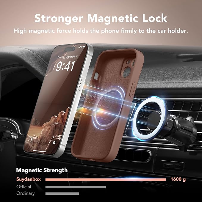 Magnetic for iPhone 15 Case, Compatible