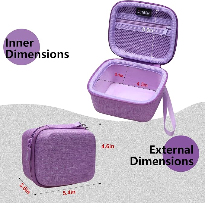 L LTGEM Kids Instant Print Camera Case Compatible