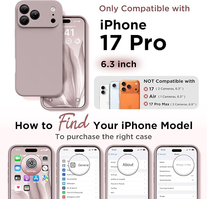 GolbinBox Magnetic for iPhone 17 Pro Case, Compatible