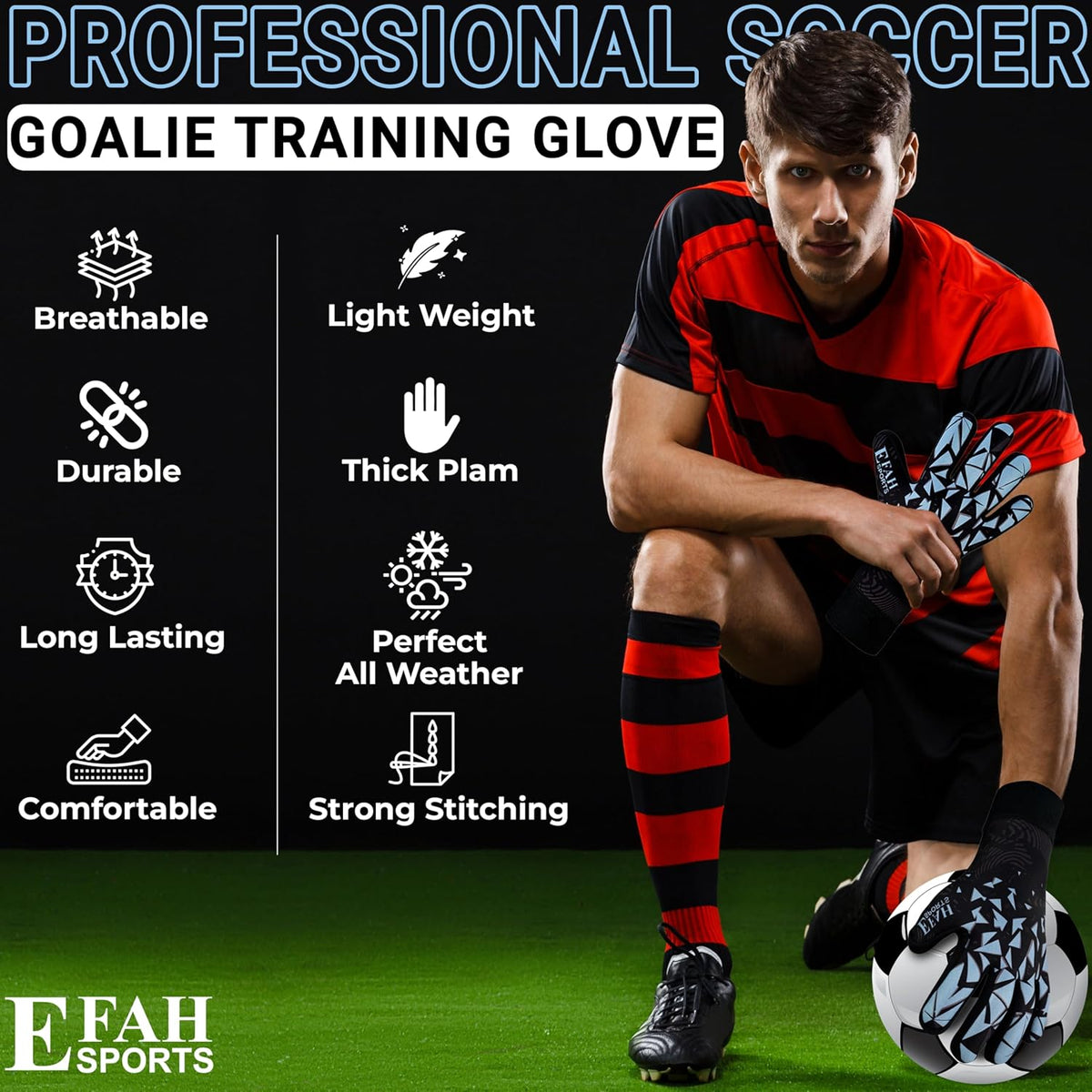 Regine Switzerland Soccer Goalkeeper Gloves - Professional Grip & Protection for Kids and Adults