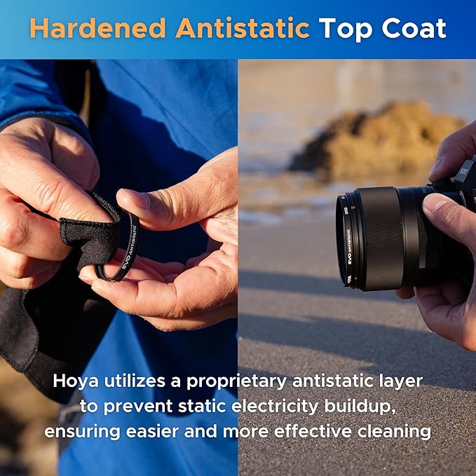 Hoya EVO Antistatic 43mm UV Filter — Camera Filters