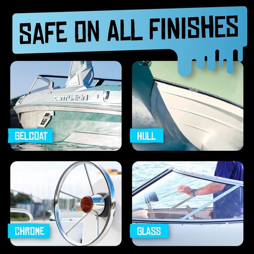 Boat Juice Extreme Boat Cleaner - Powerful Water Spot Remover & Hull Cleaner | 32oz
