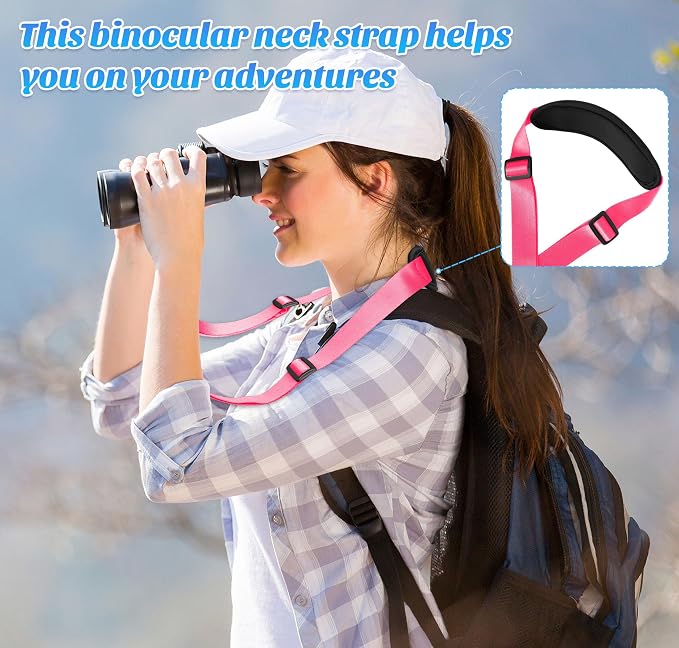 Padded iPad Binocular Camera Shoulder Strap, Nylon Neck Lanyard Strap