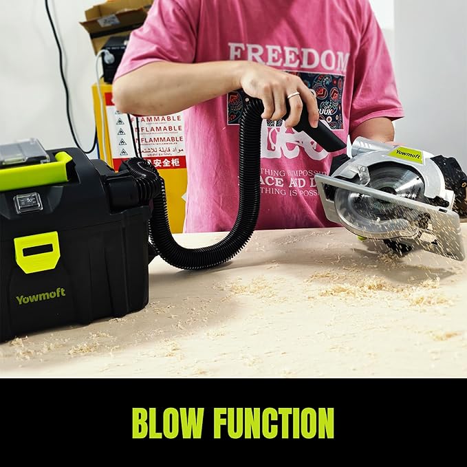 20V Cordless Shop Vac, 2.5 Gallon Shop Vacuum with 4.0Ah Battery(2 Packs)
